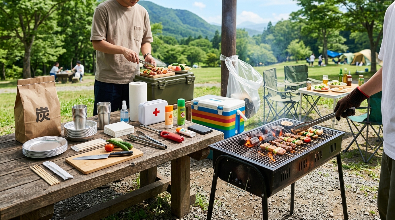 もう迷わない！BBQ持ち物リスト【必携20選】失敗ゼロのコツ