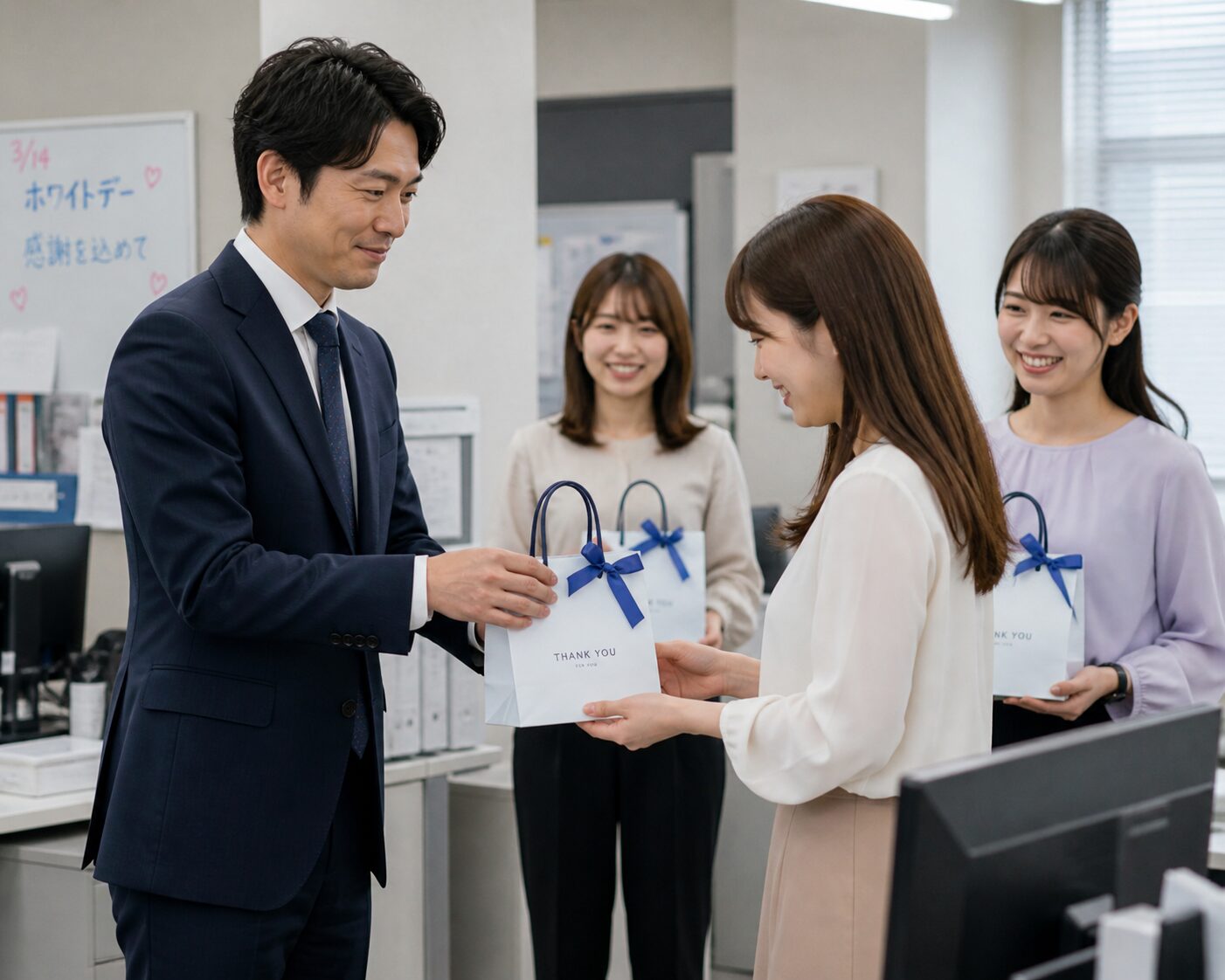 職場のホワイトデーを円満に乗り切る