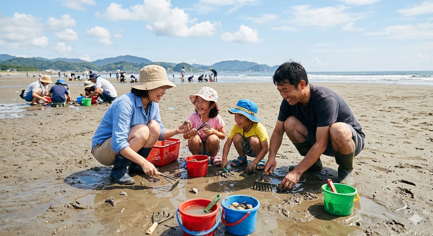 【保存版】子連れで楽しむ「無料」潮干狩り！穴場スポットの見つけ方